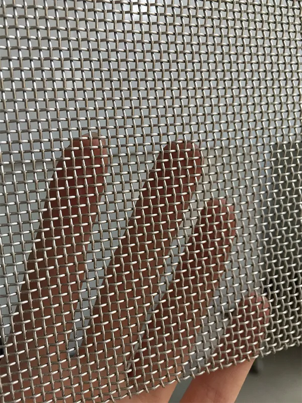 304 stainless steel plain woven mesh