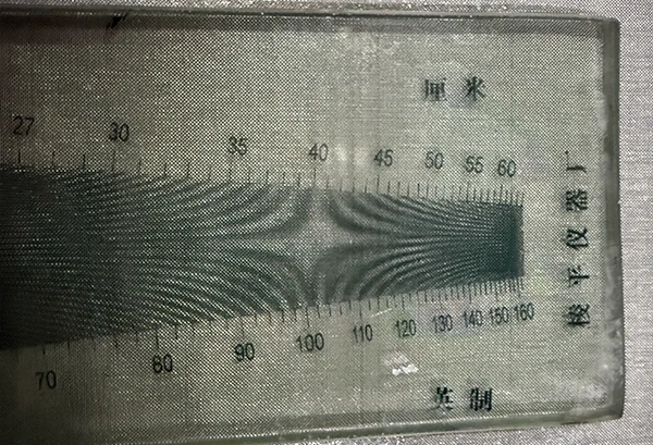 Measuring the mesh count of 316/316l stainless steel mesh using a density gauge