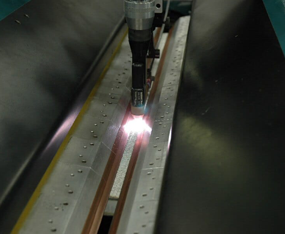 Stainless steel mesh welding