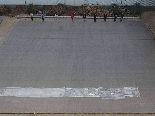 Just produced wind tunnel screen